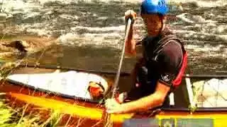 Lean & Pivot Stroke for Eddy Turns in a White Water Canoe