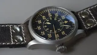 Обзор часов DEKLA Fliegeruhr 42mm Type B Old Radium.