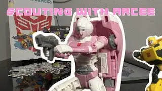 Scouting With Arcee [Transformers STOPMOTION short]