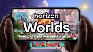 Meta Horizon Worlds теперь на вашем телефоне!