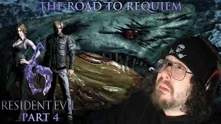GIANT SHARK MONSTER!!!! | Resident Evil 6 Part 4 Leon's Campaign (First Time Playing)