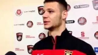 Dan Bachmann on his return against Lincoln