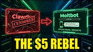 I Built the AI They Tried to Ban (Moltbot/Clawdbot $5 Setup)