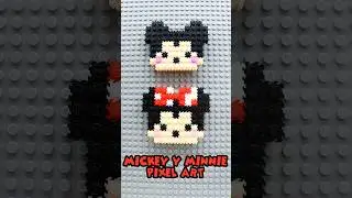 Mickey & Minnie ❤️ in Pixel Art