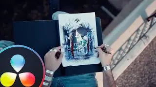 Sam Kolder LUMA FADE DRAWING TRANSITION - Davinci Resolve Fusion Tutorial