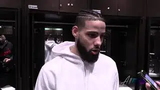 CALEB MARTIN after HORNETS WIN vs. Timberwolves!