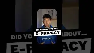 ePrivacy Directive:  What It Means for Your Store #shorts