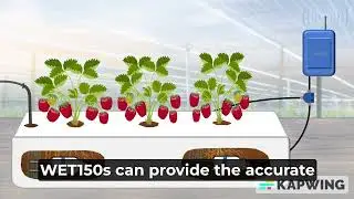 DELTA-T  WET150 Sensor video SDI 12 soil and substrate moisture sensor