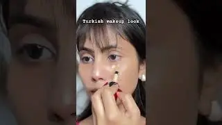 Turkish makeup look ✨#turkish #turkishmakeup #makeuptutorial #shorts #viral  #yt