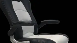 Viscologic Gaming YS-8703 Black white Chair