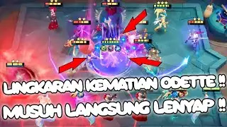 THARZ 3 - SUPER ODETTE ELEMENTALIST ⭐⭐⭐ !! LINGKARAN KEMATIAN ! MAGIC CHESS COMBO TERKUAT 2023