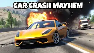 Terrifying BeamNG Car Crashes: When Chaos Takes Control