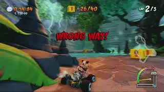 Adventure Mode 101% Hard difficulty (Part 2) - Crash Team Racing Nitro-Fueled | Chibuga Twitch Vods