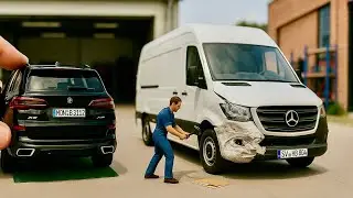 A Good SUV Can Always Be Compatible with a Commercial Cargo Van | Best Diecast Model Car Collection