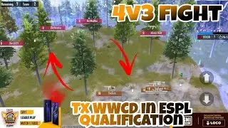 Tx Vs 8bit |Teamxpark WWCD| Tournament highlights #battlegroundsmobileindia #espl #tx #8bit
