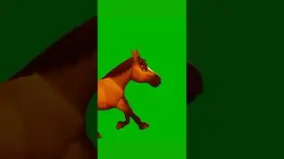 Green Screen Animal 3D Cartoon Stampede | Animal Running #greenscreen #animalsounds #animalstampede