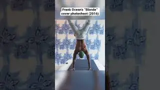 GN x Frank Ocean&rsquo;s &ldquo;Blonde&rdquo; cover photoshoot #frankocean #blonde #albumcover #2016 #shorts