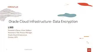 Security Overview - Level 100 - Part 3 - Data Encryption