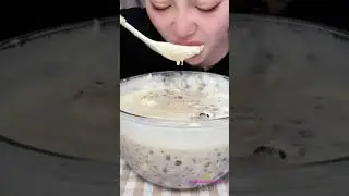 #75 Desserts Mukbang ASMR || Milk tea Purple rice Po...#asmr #mukbang #dessert #milktea #purplerice