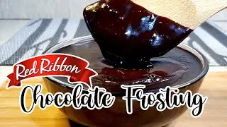 How to Make Chocolate Frosting Ala Red Ribbon | VAL ALEONAR
