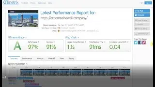 Using GTmetrix to Test Web Core Vitals