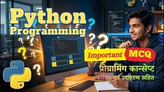 Python Programming MCQs in Hindi | Important Questions for Exams