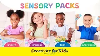 Unicorn, Princess, Farm & Outer Space Sensory Packs | Creativity for Kids