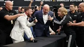 Conor McGregor LOSES IT on Paddy Pimblett at Explosive Press Conference