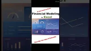 Financial Modeling-Excel #Excel #Finance