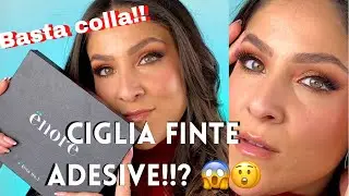 Provo le Ciglia Finte ADESIVE di Enore Beauty top o flop!?|ciglia senza colla!|come si applicano!
