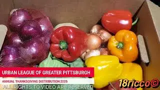 URBAN LEAGUE OF GREATER PITTSBURGH ANNUAL THANKSGIVING DISTRIBUTION 2025