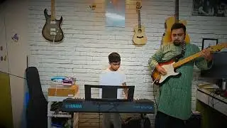 Introducing my son to Jana Gana Mana | Piano and Guitar Instrumental | The Fatman Chronicles