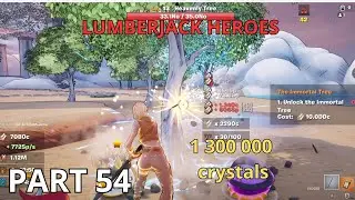 LUMBERJACK HEROES MAP FORTNITE CREATIVE - New area Heavenly Tree Rebirth 1 300 000 crystals P54
