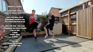 Defend Against Front Kick or Teep Parry & Bounce Back (Push Off Leg) Teach & Drill: