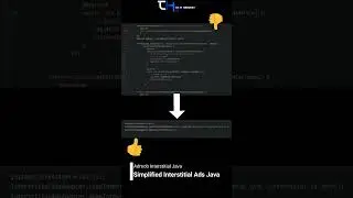 How to implement Admob Interstitial Ads Implement Simple 2 Code  #admobads  #android #thbd   #admob