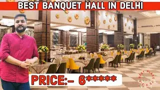 😍👉 | Best Banquet Hall In Delhi - FULL TOUR | Andaaz Banquet In Kirti Nagar | banquet hall In Delhi