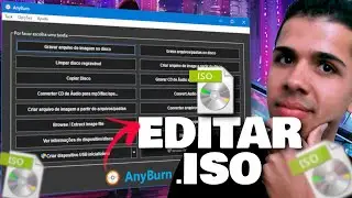 Como editar/criar arquivo .ISO
