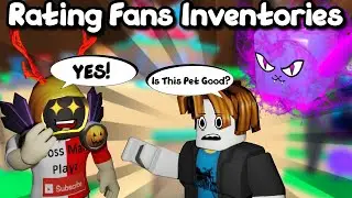 RATING FANS INVENTORIES🎉😱 *BUBBLE GUM SIM ROBLOX😱🎉
