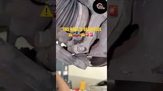Mazda Clunking Noise 🚨 Ball Joint Play = DANGER #automobile #mechanicshorts