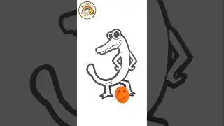 Draw Rainbow Friends | Rainbow Friends Orange Clay Art Tutorial 🌈🎮 #rainbowfriends #gaming #clayart