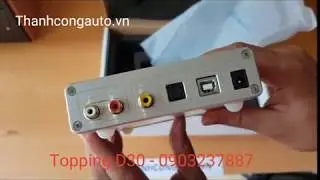 Dac giải m&atilde; TOPPING D30 DSD XMOS 24Bit gi&aacute; 2.999K ( C&ograve;n h&agrave;ng)