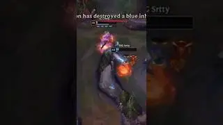 LTA TL CoreJJ  Pantheon Sp solokill Aurora Top with 1 HP #leagueoflegends