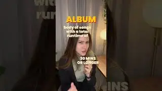 What&rsquo;s the difference between a Single, EP, and Album? 🤔💿 #music #starmony #beginnermusiclessons