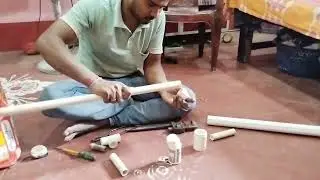 Water Pipe Line Blockage Handpump Making At Home line Super Clean Upvc & GI Pipe Line Blockage pump 
