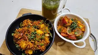 restaurant style kadai paneer, मूंगदाल पकौड़े की सब्जी, tawa pulao, gond katira summer drink recipe