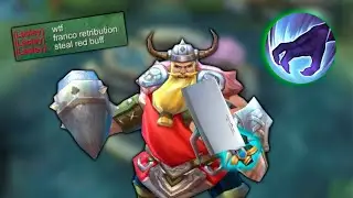 FRANCO JUNGLE TRICK | FRANCO HOOK DAMAGE BUILD 2023