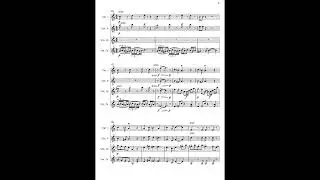 Inspector Montelbano arr for VIOLIN QUARTET by Andrew Hodges