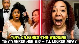 Tiny Crashes Shekinah&rsquo;s Hidden Wedding&mdash;Rips Off Wig While T.I. Stands Frozen!