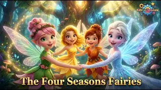 The Four Seasons Fairies 🧚&zwj;♀️ | Magical Bedtime Story for Kids | Learn Seasons in Urdu