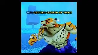 YETI Cooked by Tiger . Fiend Mutation Destroys Mammoth! Epic PvP Showdown!! | #backrooms